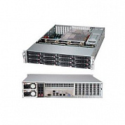 Server Case SuperMicro <CSE-826BE1C-R920LPB> Black 12xHotSwap SAS/SATA, EE-ATX 920W HS 2U RM