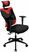 4710562758313 Кресло Aerocool GUARDIAN Champion Red (<150кг, эргономичное, сетчатый материал, 2D подлокотник)