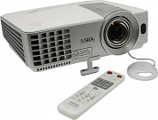 BenQ Projector MW632ST (DLP, 3200 люмен, 13000:1, 1280x800, D-Sub, HDMI, RCA, S-Video, USB, ПДУ, 2D/3D, MHL)