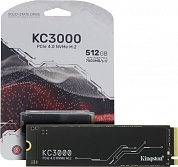 SSD 512 Gb M.2 2280 M Kingston KC3000 <SKC3000S/512G>