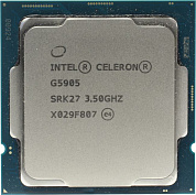 CPU Intel Celeron G5905       3.5 GHz/2core/SVGA UHD Graphics 610/ 4Mb/58W/8 GT/s  LGA1200