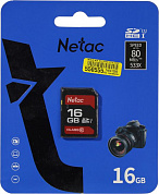 Netac <NT02P600STN-016G-R> SDHC Memory Card 16Gb UHS-I U1