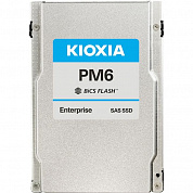SSD 6.4 Tb SAS 24Gb/s KIOXIA PM6-V <KPM61VUG6T40> 2.5" TLC