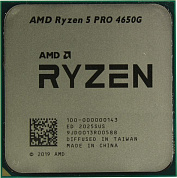 CPU AMD Ryzen 5 PRO 4650G     (100-000000143)   3.7 GHz/6core/SVGA RADEON/3+8Mb/65W Socket AM4