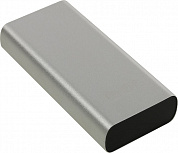 Внешний аккумулятор HIPER Power Bank <METAL 20K Silver> (2xUSB 2.4А, 20000mAh, Li-Pol)