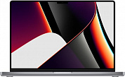 Z14V0008D Ноутбук Apple MacBook Pro 16.2", Apple M1 Pro 10 core 32ГБ, 512ГБ SSD, Mac OS, Z14V0008D, серый космос