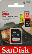 SanDisk Ultra <SDSDUNR-032G-GN3IN> SDHC Memory Card 32Gb UHS-I Class10