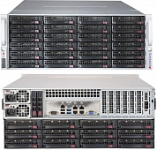 Server Case SuperMicro <CSE-847BE1C-R1K28LPB>Black 36xHotSwap SAS/SATA, Enhanced E-ATX 1280W HS 4U RM
