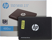 SSD 480 Gb SATA 6Gb/s HP S650 <345M9AA> 2.5" 3D TLC